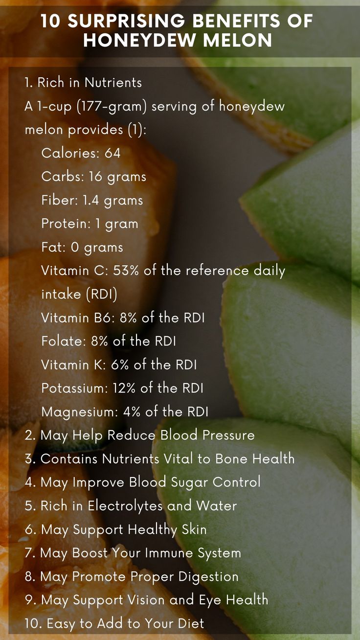 12 Melón Benefits For Better Health