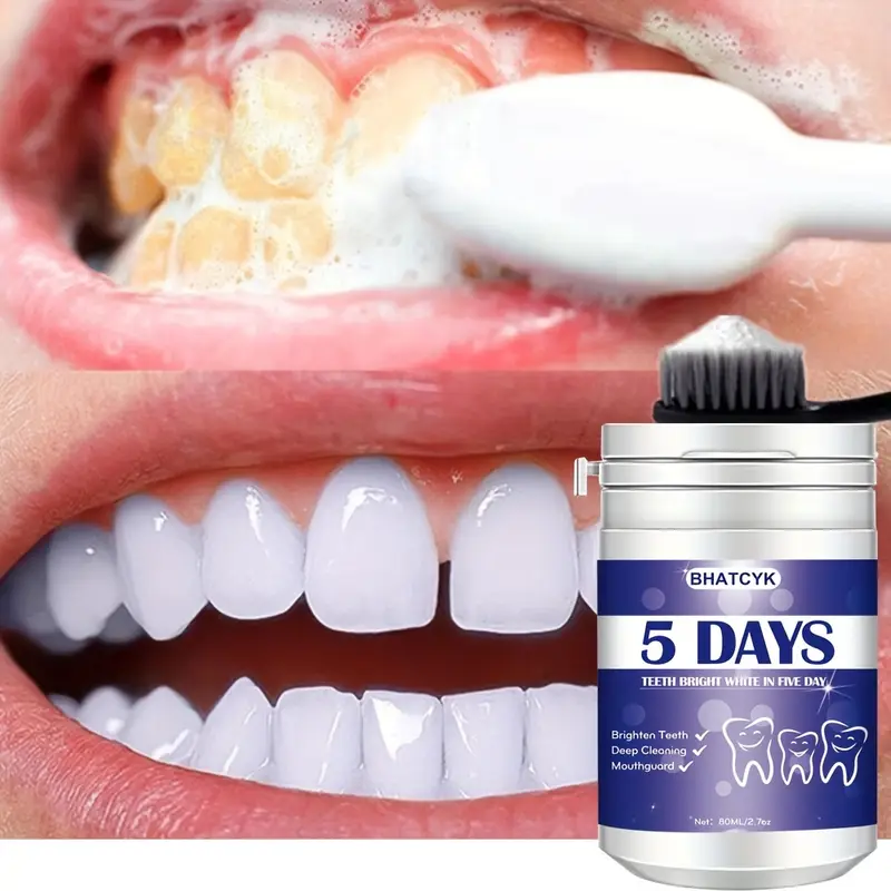 3 Days Brightening Teeth Powder 50G Deep Cleaning Tooth Powder For 3 Days Brightening Teeth Powder 50G Deep Cleaning Tooth Powder For