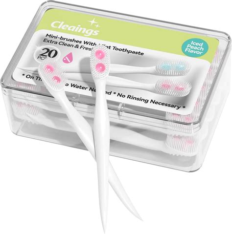 Amazon Com Cleaings Mini Brushes Disposable Toothbrushes With Double Amazon Com Cleaings Mini Brushes Disposable Toothbrushes With Double