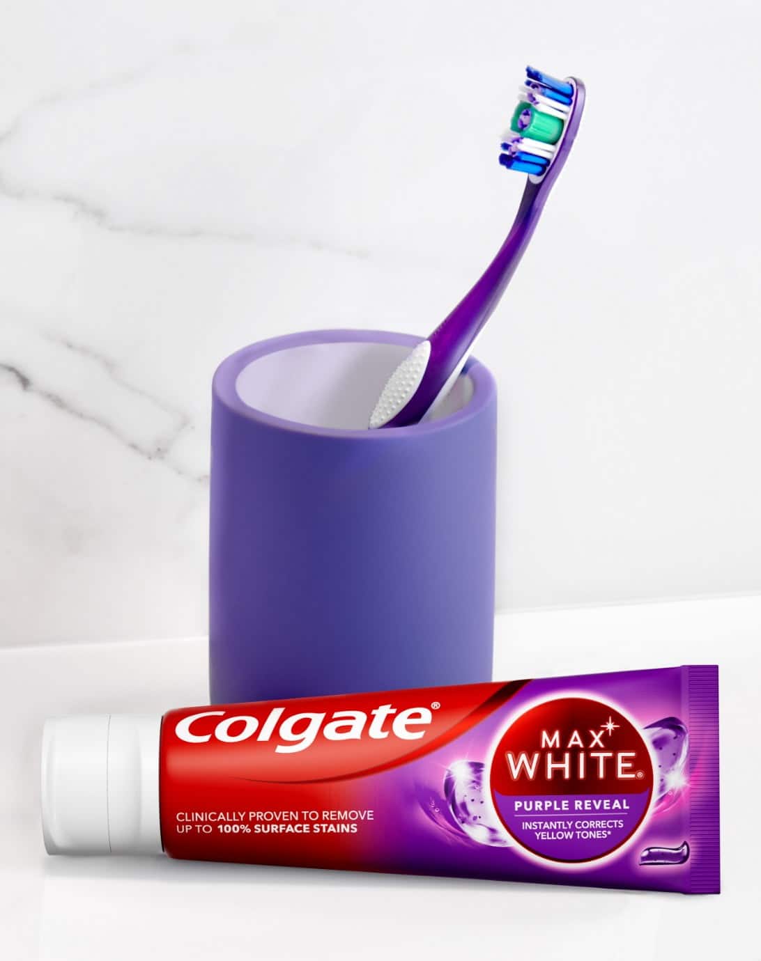 Colgate Toothpaste: Removes Tough Stains Easily