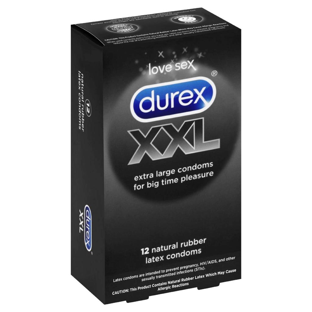 Durex Xxl Extra Long Extra Wide Large Natural Rubber Latex Condoms For Durex Xxl Extra Long Extra Wide Large Natural Rubber Latex Condoms For
