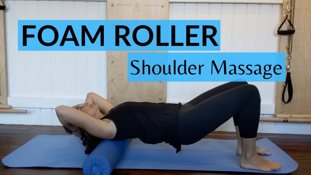 Foam Roller Shoulder Blades