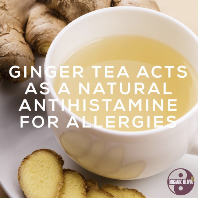 Ginger Tea For Allergies