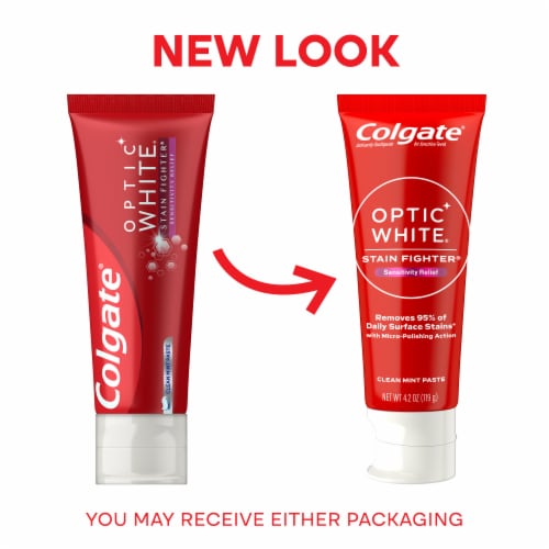 How Does Optic White Purple Toothpaste Work? Stain Removal