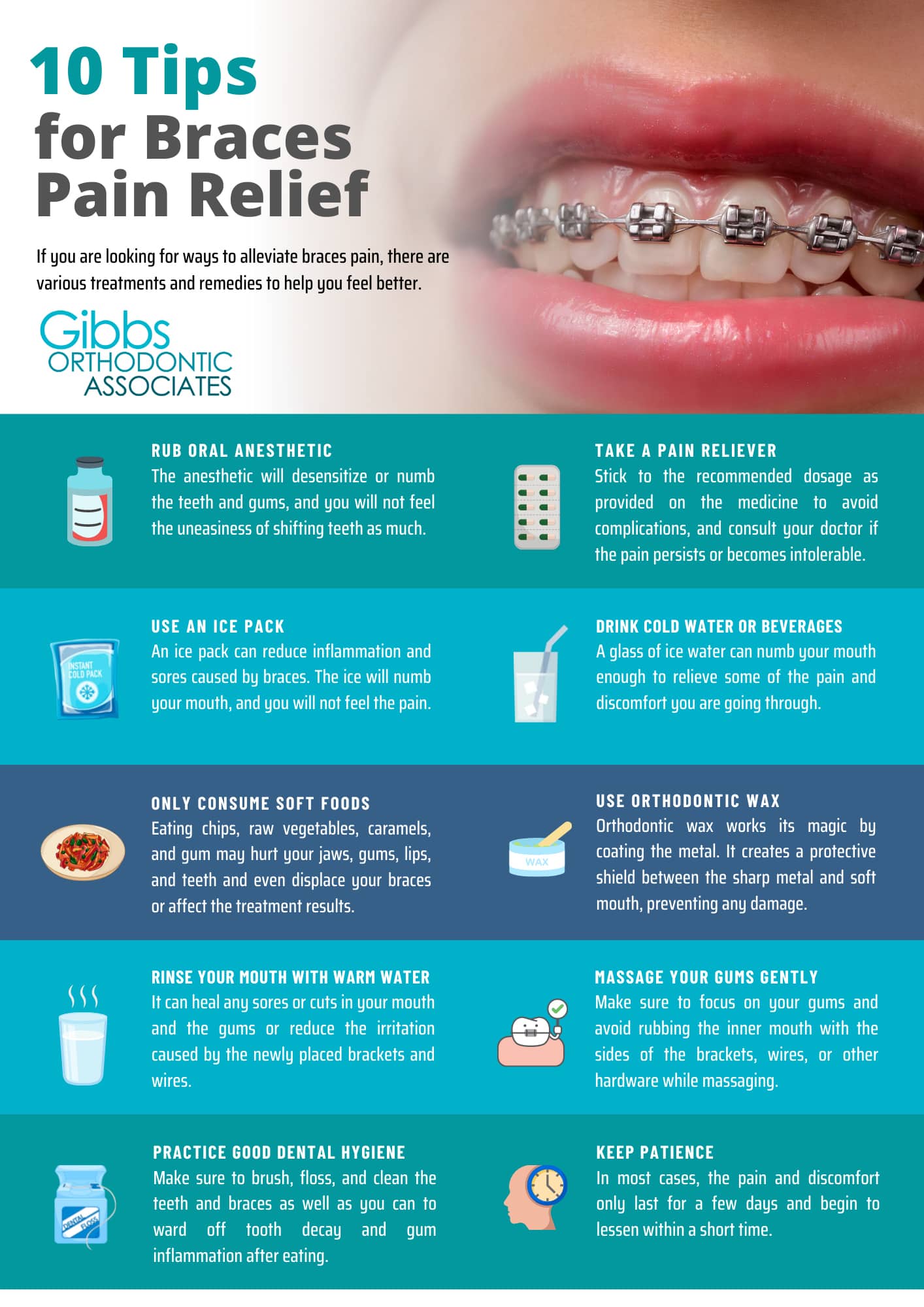 How To Lessen Braces Pain? Quick Relief Tips