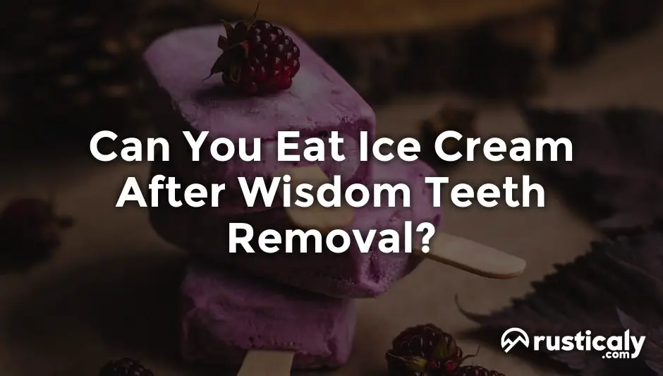 Ice Cream After Teeth Removal