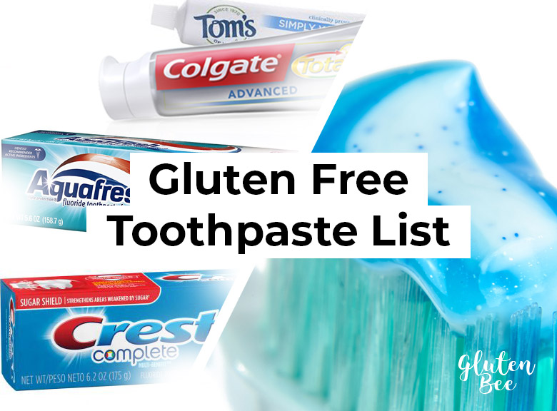 Is Colgate Toothpaste Gluten Free