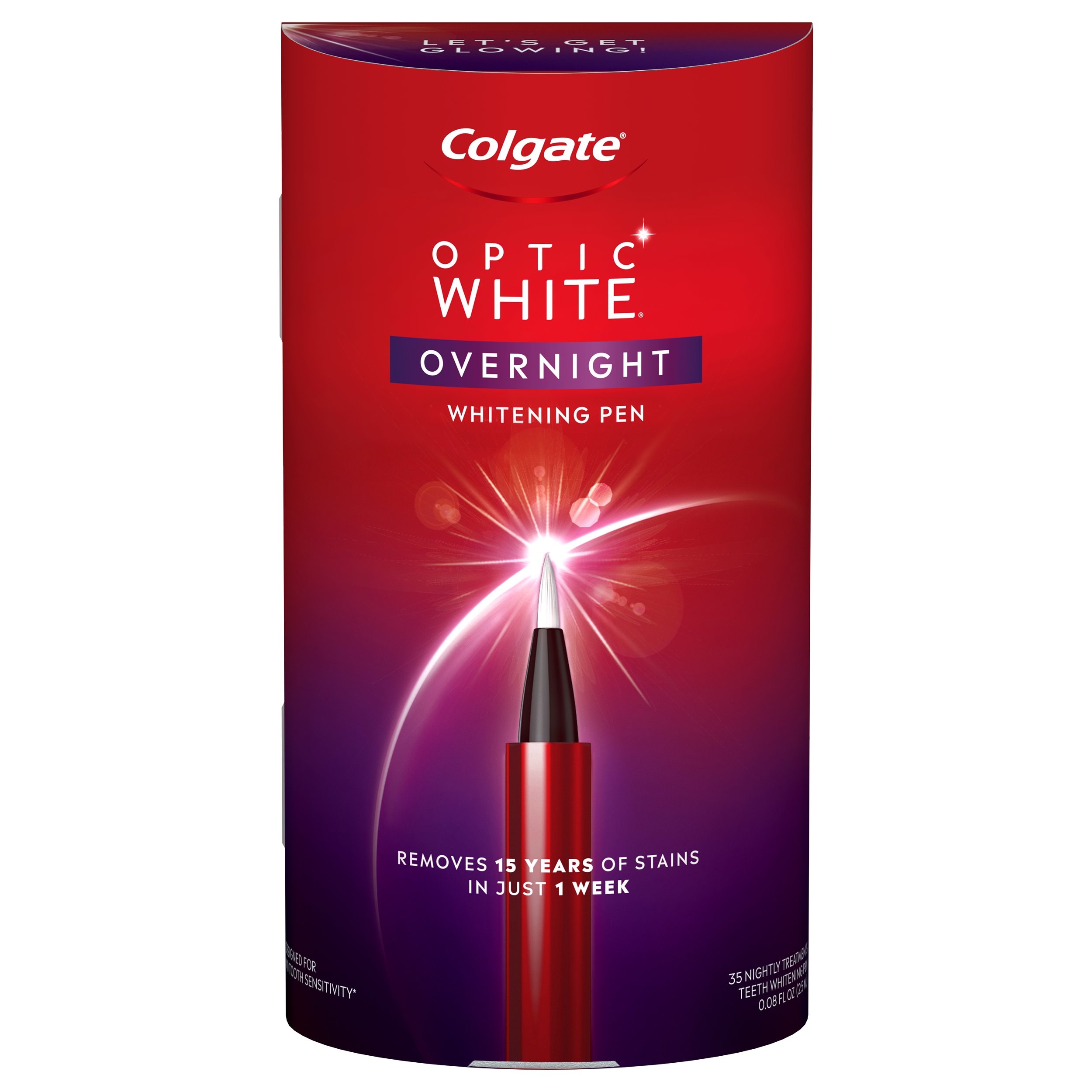 Optic White Overnight Pen Results: Brighter Smile