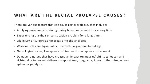 Rectal Prolapse Guide: Diagnosis And Treatment