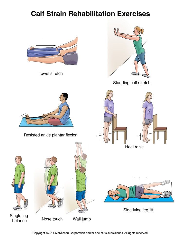 Stretches For Calf Strain