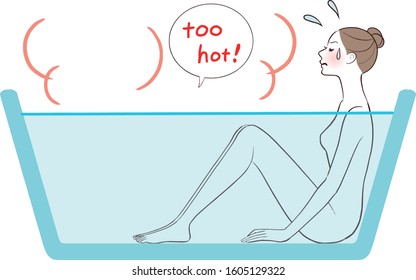Taking Hot Bath With Fever