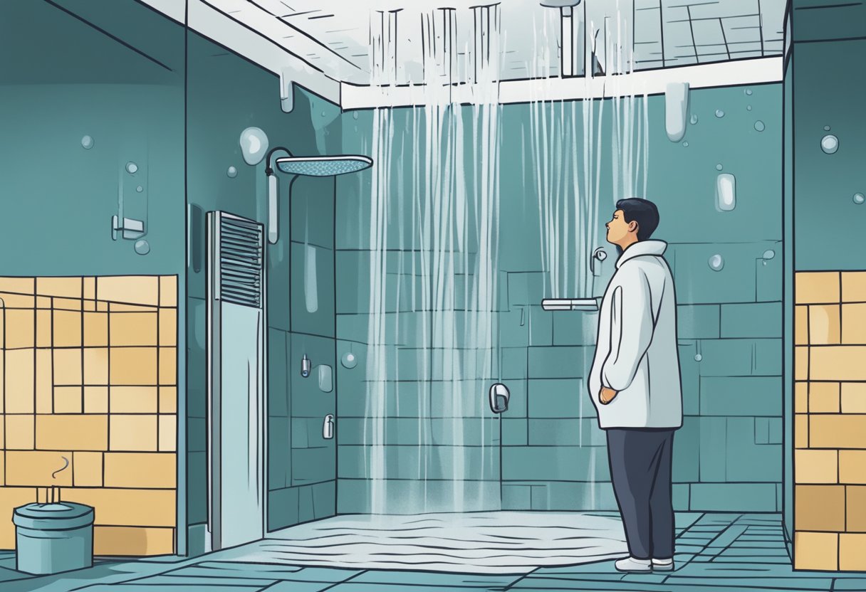 Taking Shower In Fever Taking Shower In Fever
