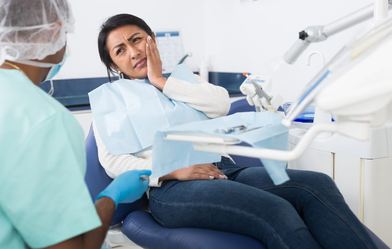 Tooth Turned Blue Tooth Turned Blue