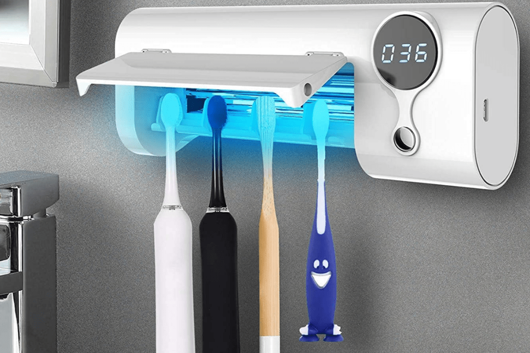 Toothbrush Holder Sanitizing Made Easy Toothbrush Holder Sanitizing Made Easy