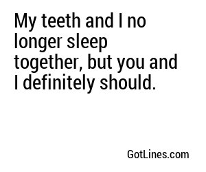 White Lines On My Teeth